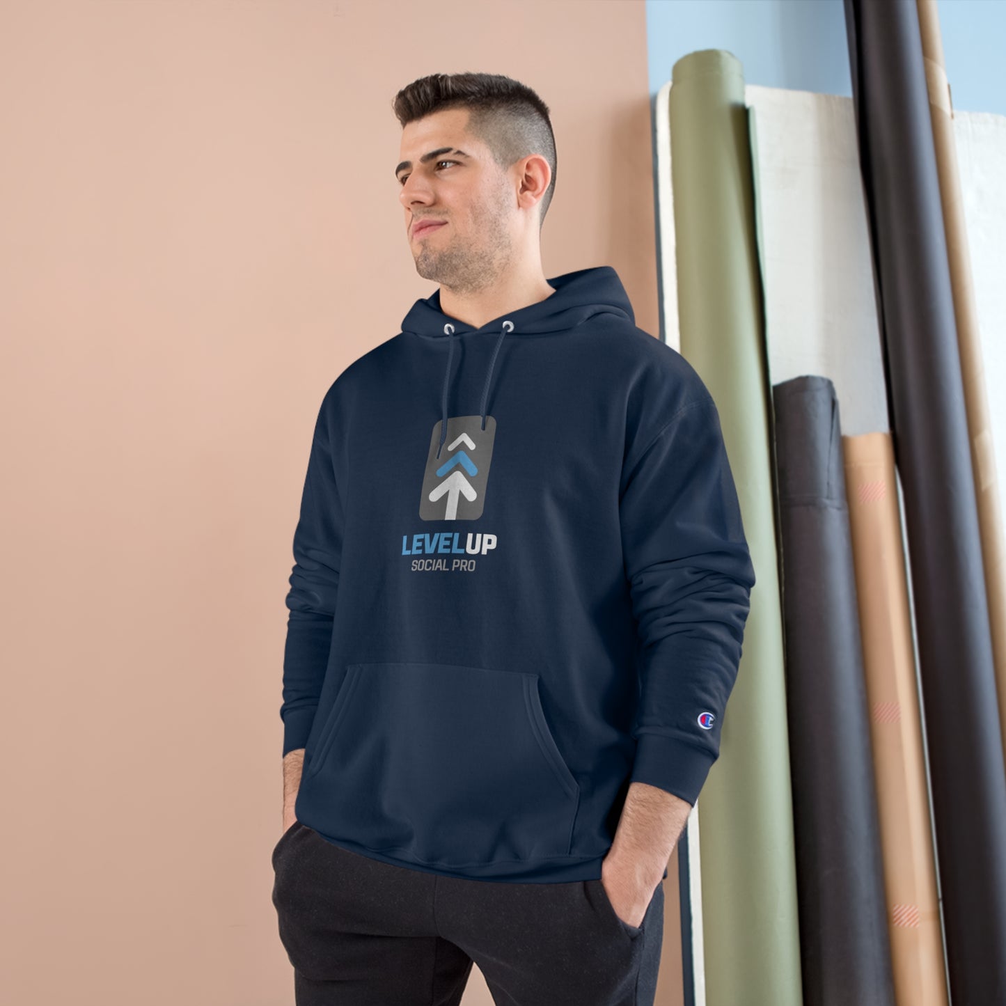 Level Up Social Pro Staff - Champion Hoodie