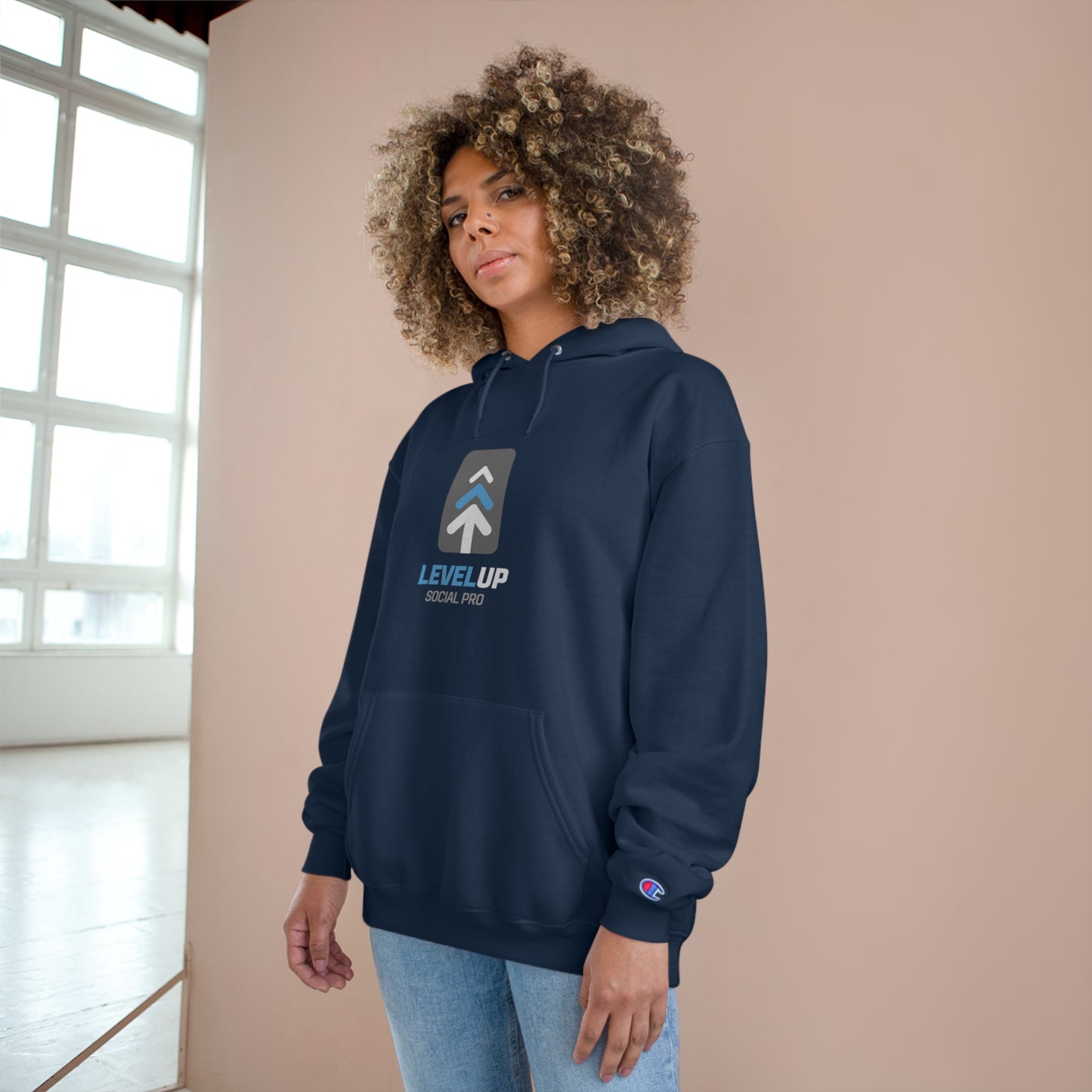 Level Up Social Pro Staff - Champion Hoodie